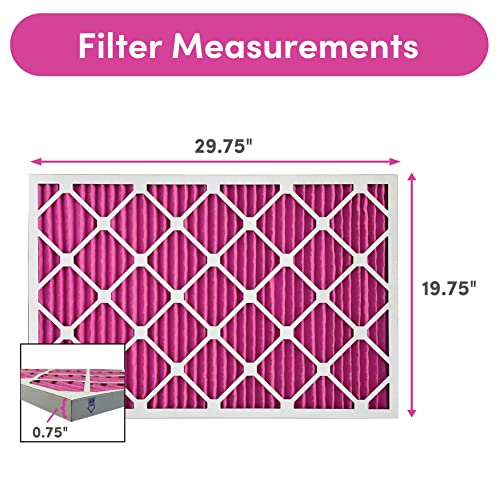 20x30x1 Air Filter (4-Pack / 20" x 30" x 1")