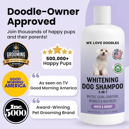 Dog Whitening Shampoo & Conditioner