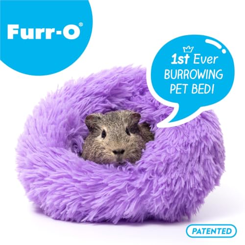 Furr O Burrowing Pet Bed Enrichment (Purple)