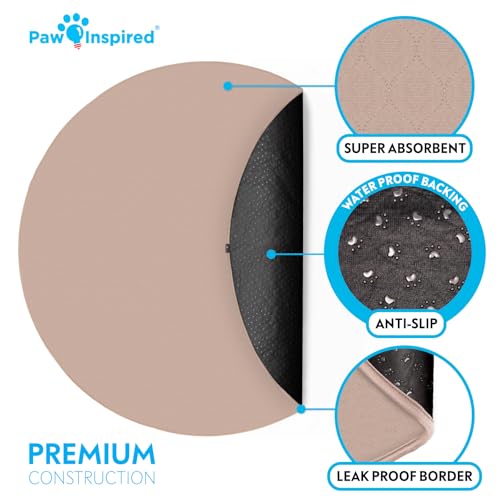 Round Washable Pee Pads for Dogs (72" (1 pack))