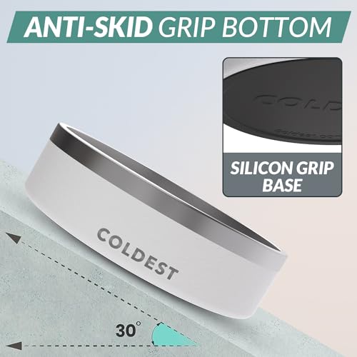 Coldest Dog Bowl (42 oz / Epic White)