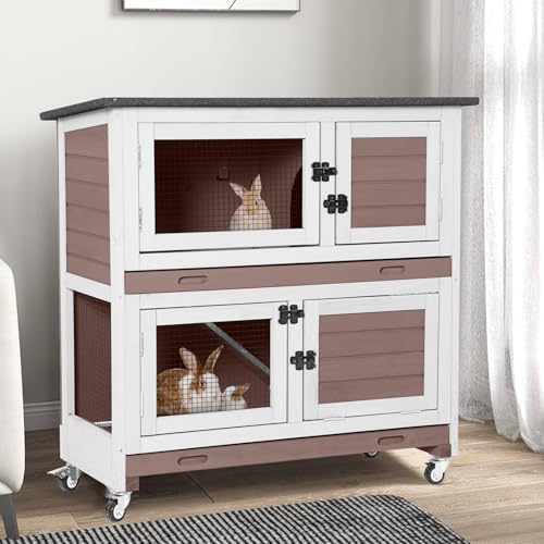 Rabbit Hutch Indoor with Chew