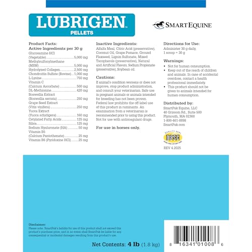 SmartEquine Lubrigen Pellets
