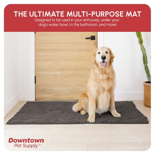 Dog Mud Mat 60" x 36" Ash (60" x 36" / Ash)