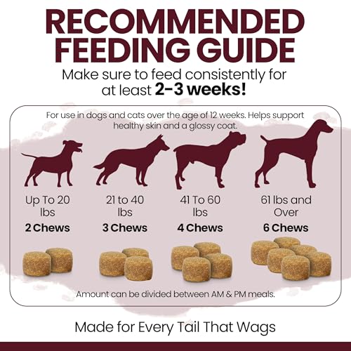 Omega 3 Fish Oil for Dogs (180 Chews)