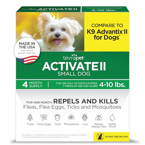 Activate II Flea and Tick Prevention for Small Dogs (Small)
