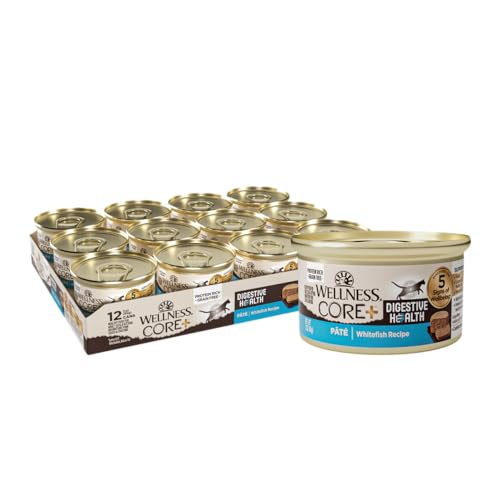 CORE+ Digestive Health Pate Adult Canned Wet Cat Food (3 Ounce (Pack of 12))