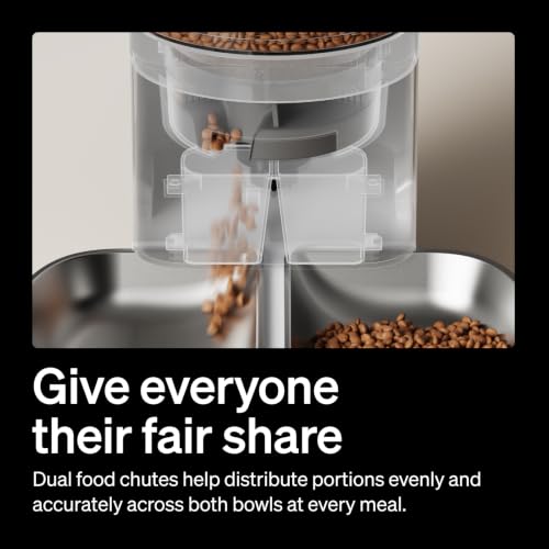 Automatic Cat Feeder for 2 Cats (5l dual bowl)