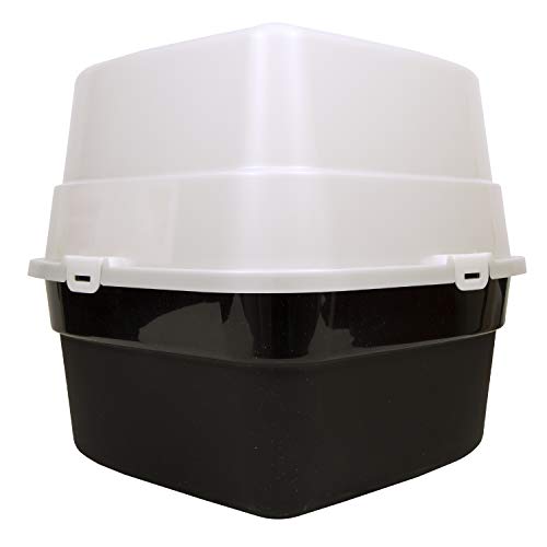 Advanced Hooded Corner Cat Litter Box (Pack of 6)