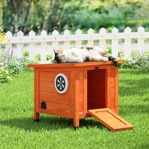 Rabbit Hutch Indoor Outdoor (Orange)