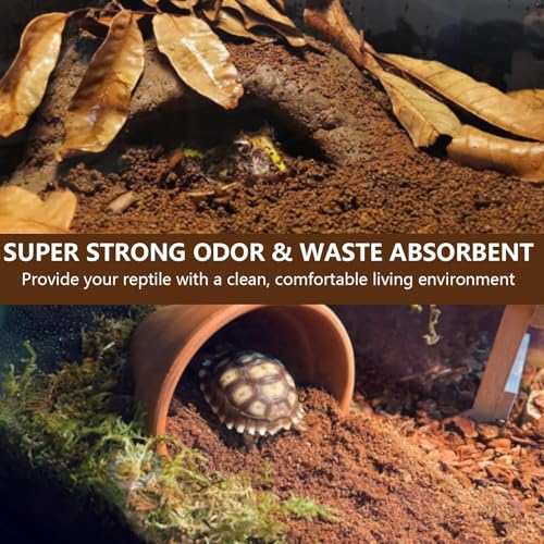 2PCS Reptile Soil Substrate (2PCS 1.32gal (Total 2.64gal))