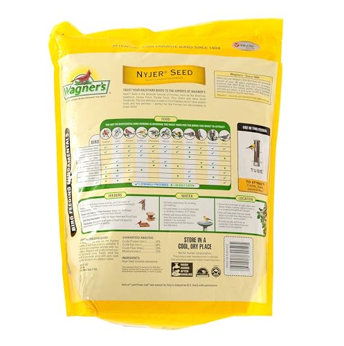62050 Nyjer Seed Wild Bird Food (10 Pound (Pack of 1))