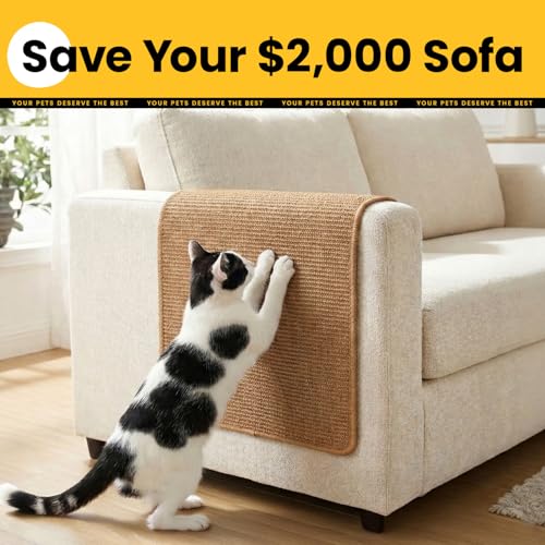 Cat Scratching Pad (1 Pack-L (31.5'' X 23.6") / Brown)