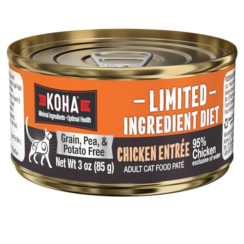Limited Ingredient Diet Chicken Pate for Cats (3 Ounce (Pack of 24))