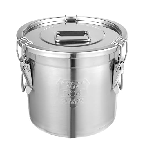304 Stainless Steel Airtight Canister for Kitchen (12L)