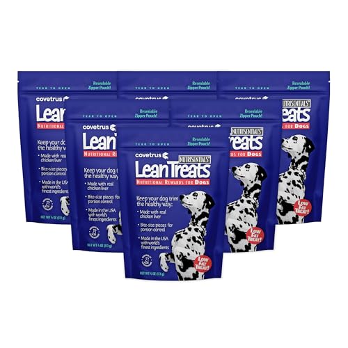Nutrisential Lean Treats for Dogs (6 Pack (4 Ounce Bags))