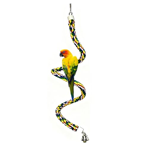 Bird Rope Perch & Birds Swing Set (polychrome / Medium)