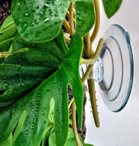 Fake Reptile Plants for Terrarium (Fake Monstera)