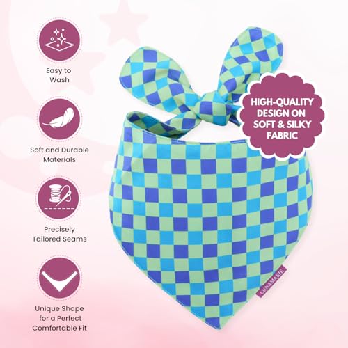 Luxury Pet Birthday Bandanas (Electric Rebel / X-Small)