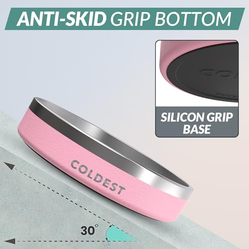 Coldest Dog Bowl (21 oz / Cotton Candy Pink)