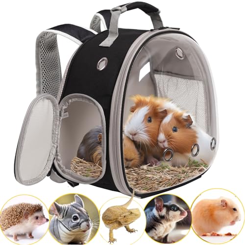 Guinea Pig Backpack Carrier (Black)