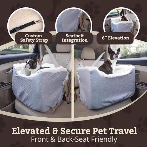 PET Products Lookout 1 Dog CAR SEAT (Stone Diamond / Medium)