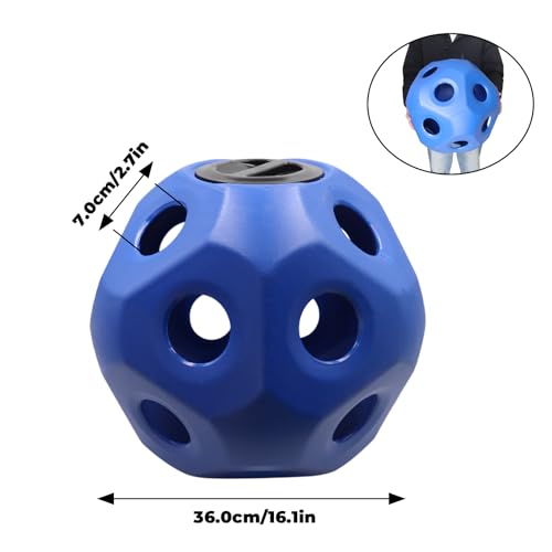 Hay Feeder Horse Treat Ball (Blue)