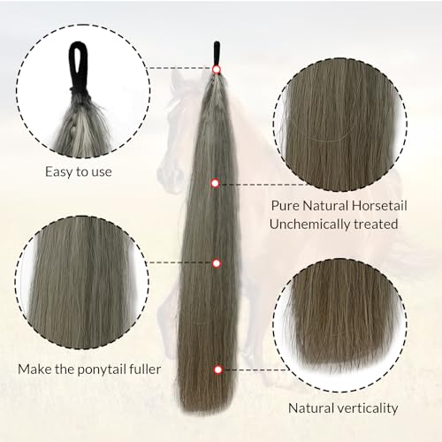 28 30 IN Long 3 (3/8 LB Light Gray - Natural Loop)