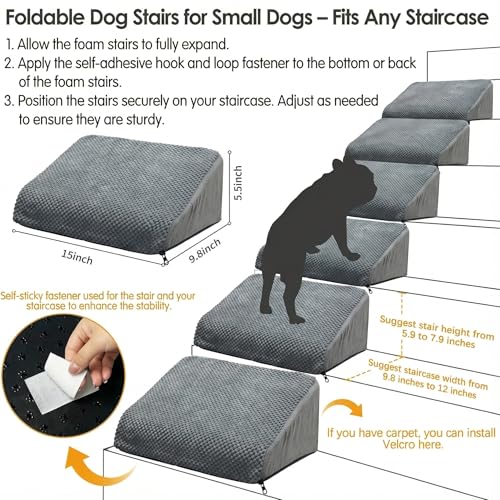 6 Pack Dog Ramp for Stairs (6-Pack)
