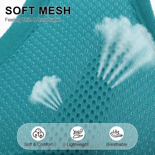 Small Dog Harness (M (NECK: 14", CHEST: 17"-21") / Aqua)