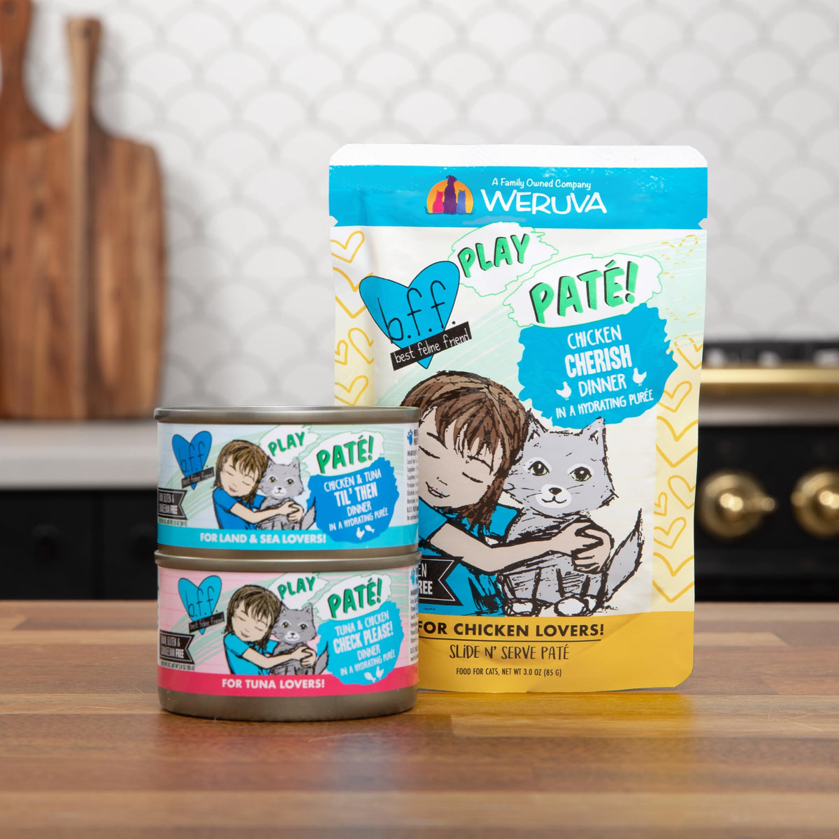B.F.F. Play Best Feline Friend Paté Lovers (3 Ounce (Pack of 12))