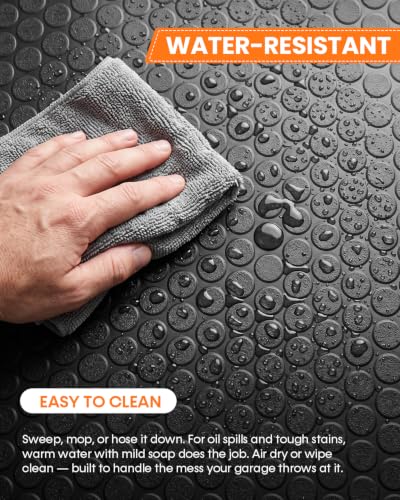 5 x 8 FT Premium Garage Floor Mat (96"L x 60"W x 0.1"Th)