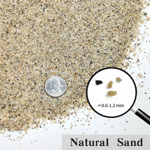 Aquarium Sand for Freshwater Tank (Mixed / 20 LB)