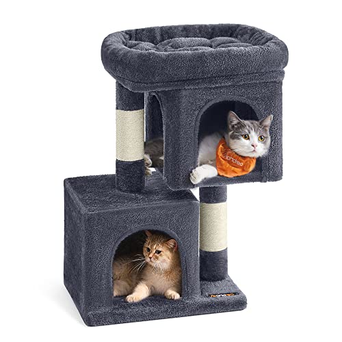 Cat Tree 26.4 (S (15.7"L x 11.8"W x 26.4"H) / Smoky Gray)