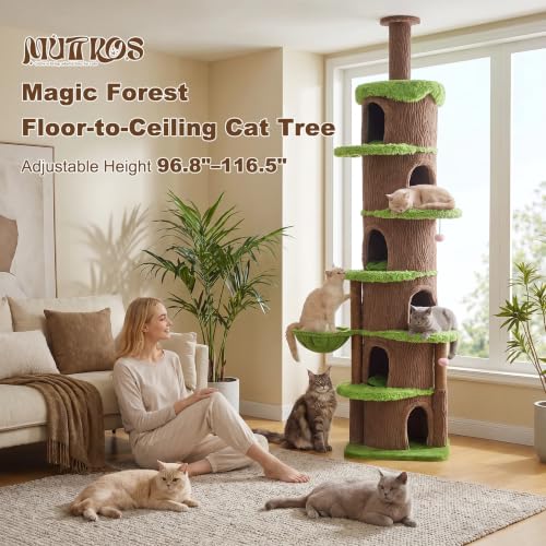 Magic Forest Floor (Brown / 96.8"-116.5" Forest Cat Tree)