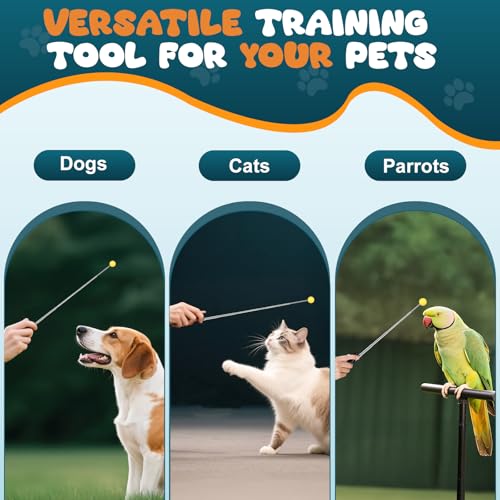 Dog Training Clicker with Target Stick