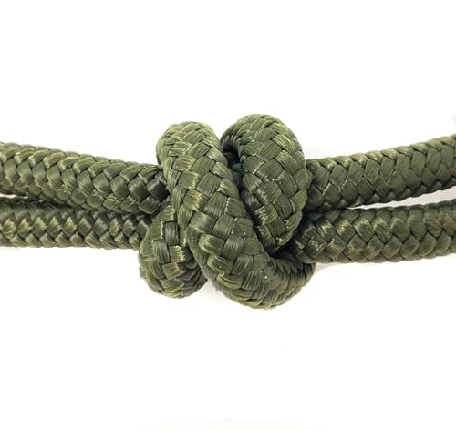 Horse Rope Training Halter (Olive Green / Standard)