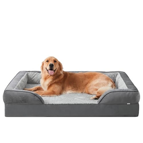 Orthopedic Dog Beds Large Sized (Grey / XL (42"x 32"x 7"))
