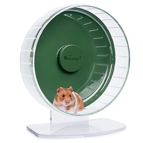 Super Silent Hamster Exercise Wheels (Medium / Dark Green)