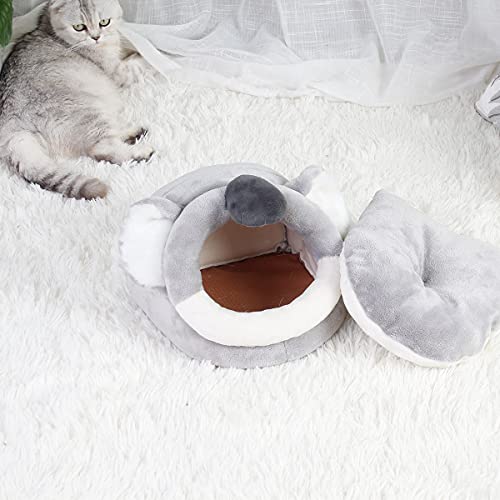 Guinea Pig Rat Bed and Hideout for Ferret Hedgehog Sleep and Hide (7.Koala-XL)