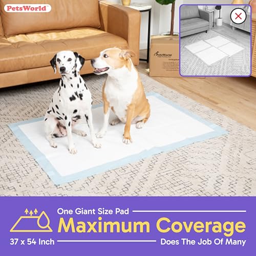 Pee Pads for Dogs 37x54 Fresh Scented (37x54 Fresh Scented / 50 Count)
