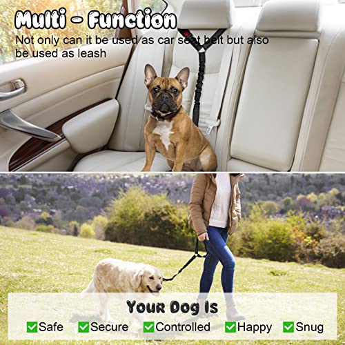 Dog Seat Belt for Car (Black)