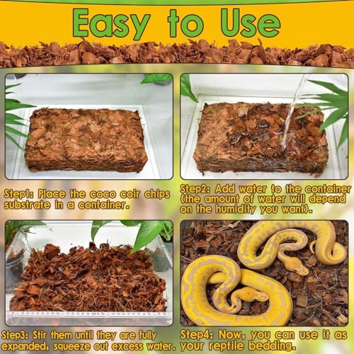 2 Pack Coconut Husk for Reptiles (2 Pack)