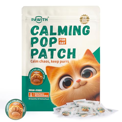 Calming Pop Patch for Cat Travel (28 Count)