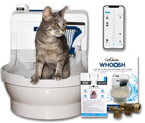 Whoosh Self Cleaning Cat Litter Box with App Control
