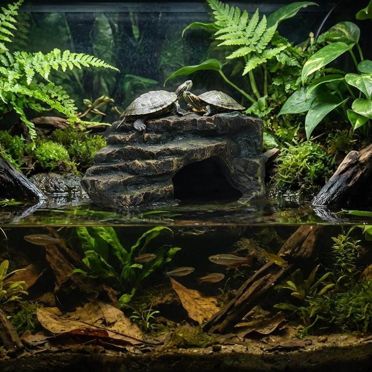 Gecko Tank Acccessories (M-Smooth ledge / Medium)