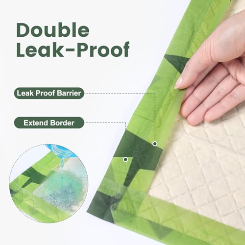 Disposable Puppy Pads XL (28"x30"-Green)