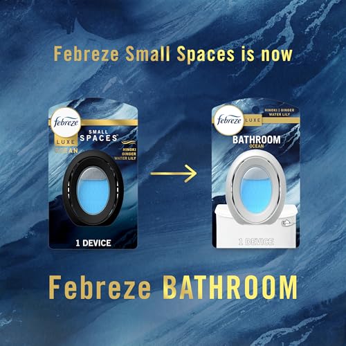 Bathroom Air Freshener Small Spaces Odor Fighter Ocean Scent 4ct (0.06 Ounce (Pack of 4))