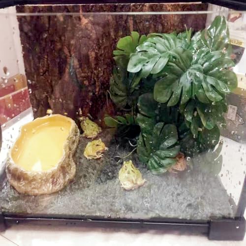 Fake Reptile Plants for Terrarium (Fake Monstera)