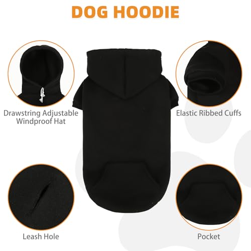 Dachshund Dog Hoodie (Dachshund Black / Large)